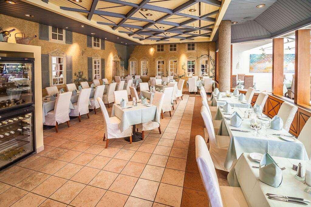 אסן Hotel Bredeney מסעדה תמונה